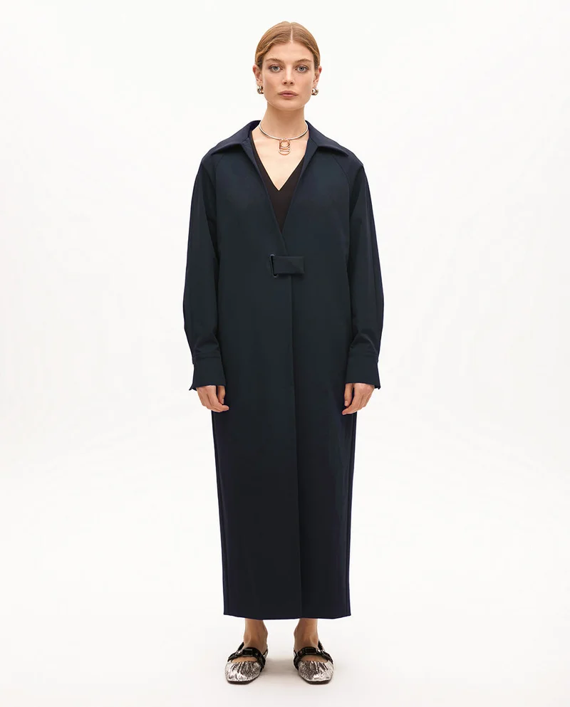 Lola Casademunt Technical Fabric Trench with Belt